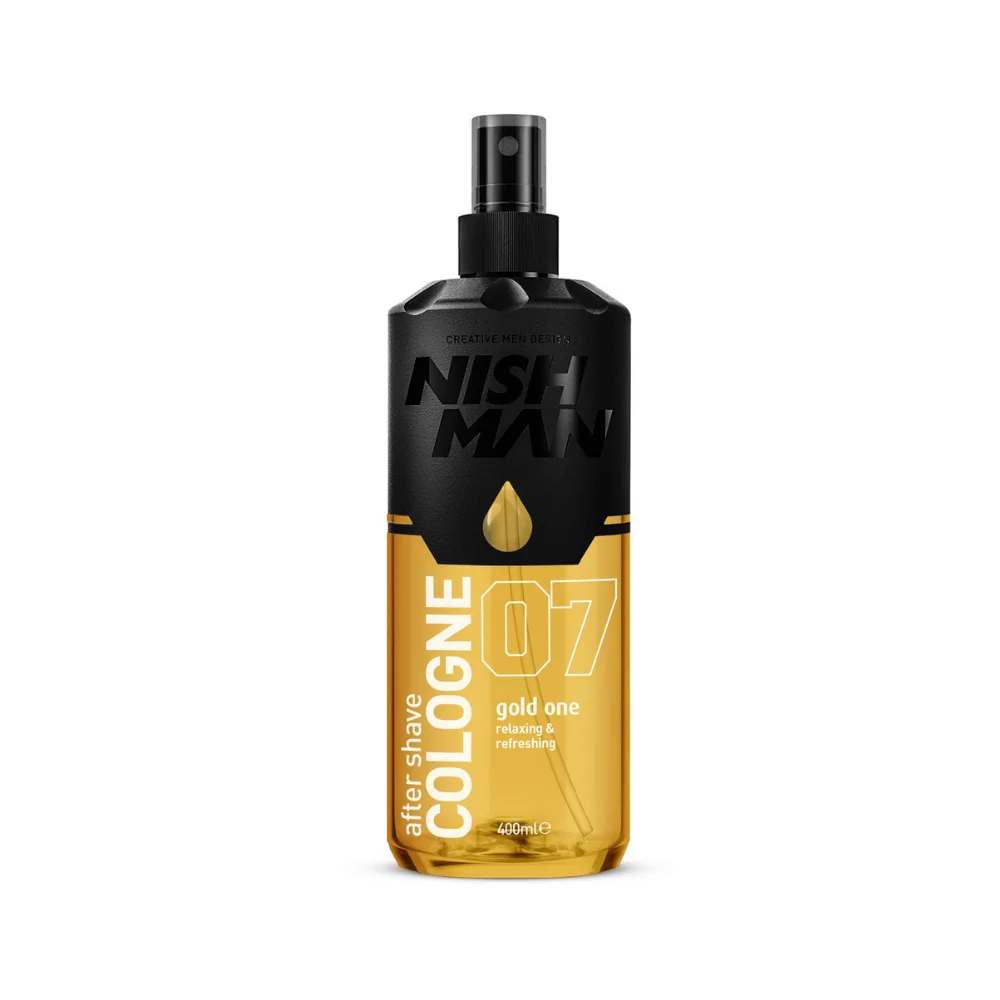 Nishman After-Shave Lotion Aftershave Cologne Gold One 07 – 400ml
