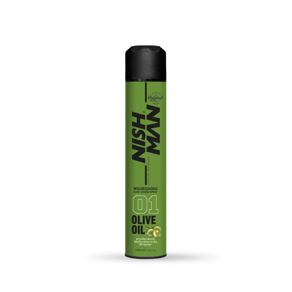 Nishman Haarlack Styling Spray Olive Oil Sheen 400ml
