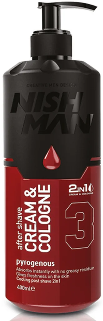 Nishman After-Shave Creme und Kölnischwasser 2in1 Pyrogenous 400ml
