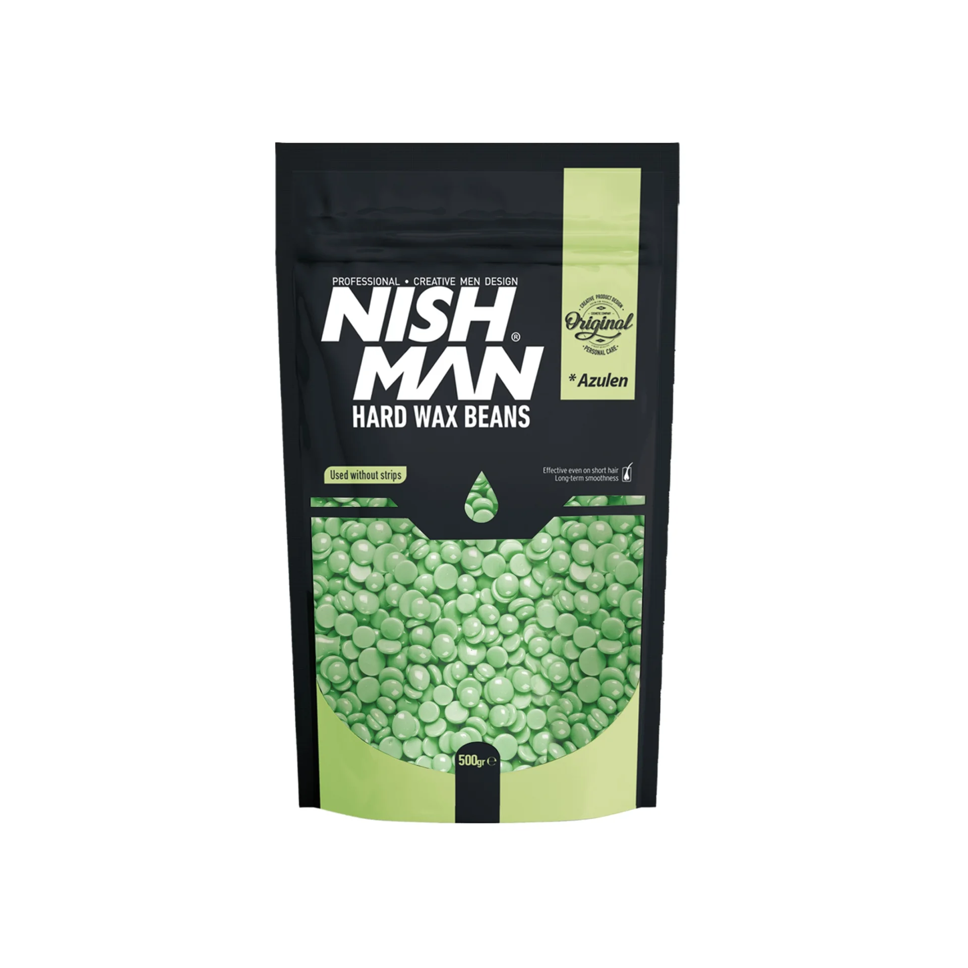 Nishman Enthaarungs-Wachsgranulat Beans Wax Azulen 500g