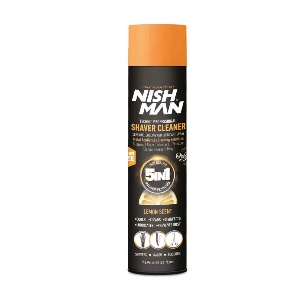 Nishman Reinigungsspray für Haarschneider 5in1 769ml