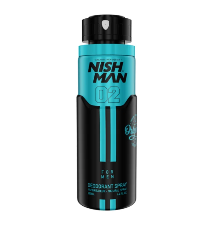 Nishman Deodorant Spray 02 200ml.