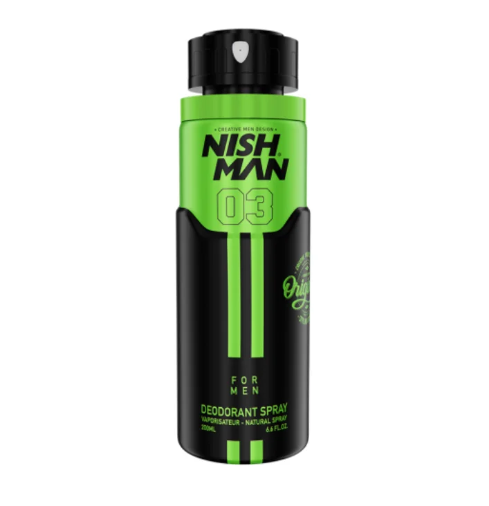 Nishman Deodorant Spray 03 200ml.