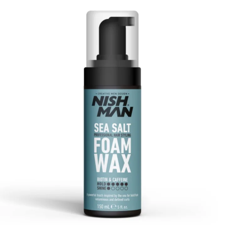 Nishman Schaum-Haarwachs Sea Salt Foam Wax 150ml