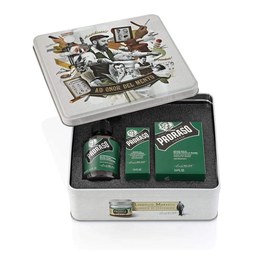 Proraso Bartpflege-Geschenkset Refresh