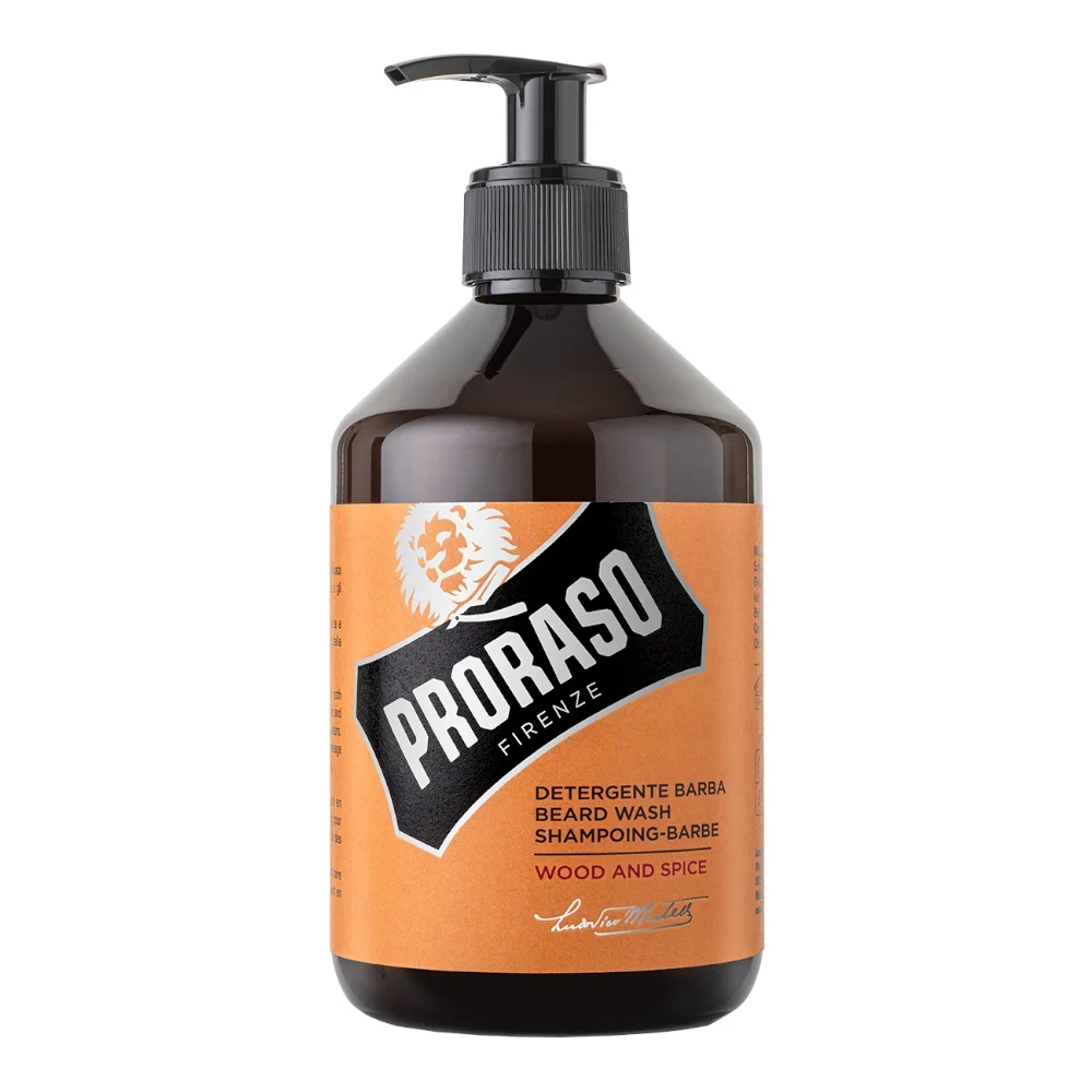 Proraso Bartshampoo Wood & Spice 500ml