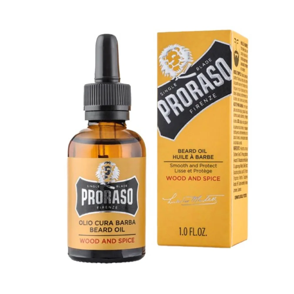 Proraso Bartöl Wood & Spice 30ml