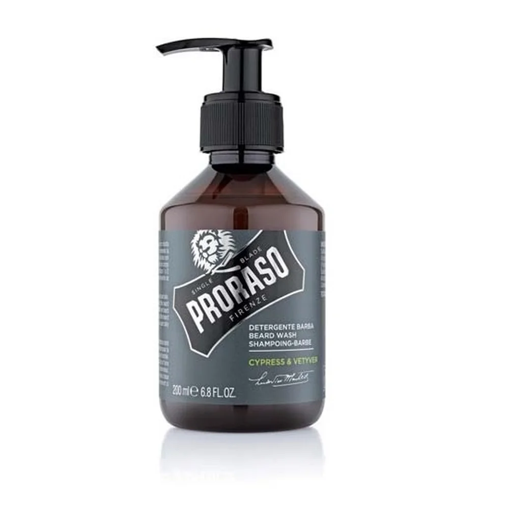 Proraso Bartshampoo Cypress & Vetyver 200 ml