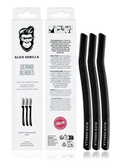 Slick Gorilla Rasiermesser Derma Blades X 3