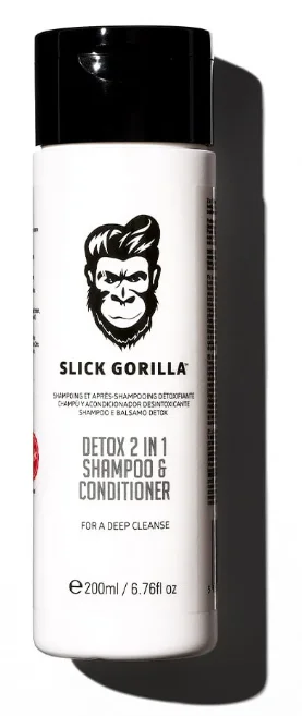 Slick Gorilla Profi-Shampoo und Conditioner Detox 2in1 Shampoo & Conditioner 200ml