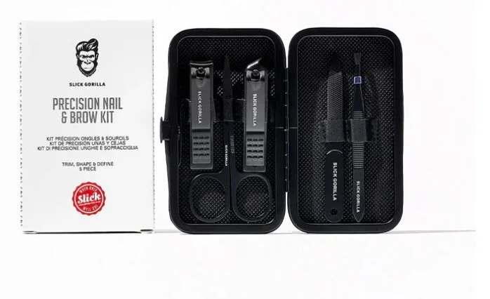Slick Gorilla Set für Maniküre und Augenbrauenpflege Precision Nail & Brow Kit