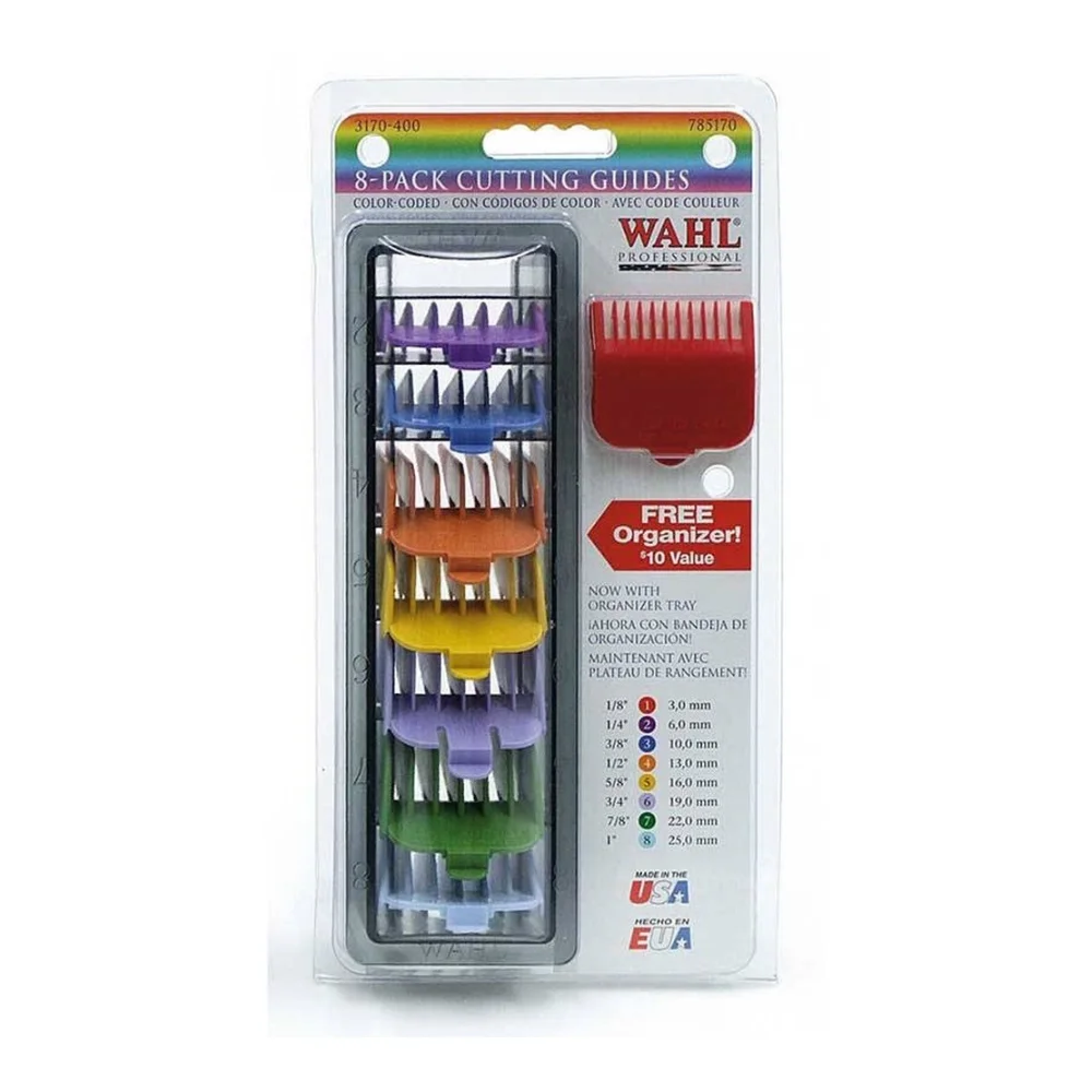 Wahl Aufsteckkamm-Set 1-8 farbig