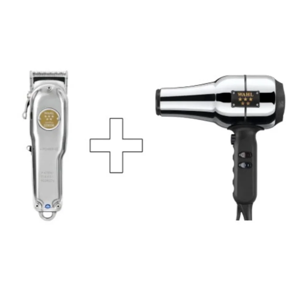 Wahl Cordless Senior Metal Edition+Barber Dryer